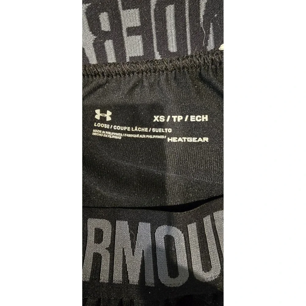 Under Armour HeatGear womens‎ XS Black Loose Fit Joggers Athletic Sweatpant